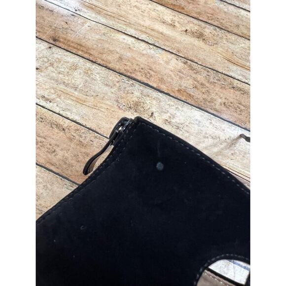 NWOB KOI Footwear Black Lace Up Chunky Heels US 6/ UK 4 - Picture 9 of 9